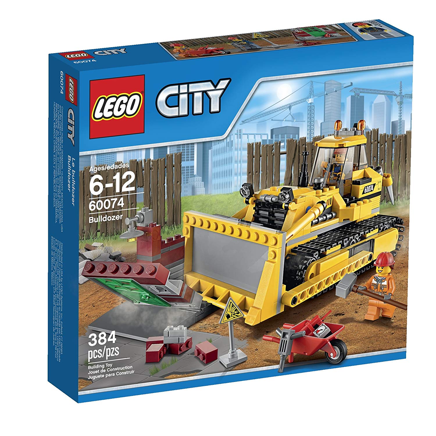 NEW LEGO 60074 City Demolition Bulldozer Building Toys - Click Image to Close